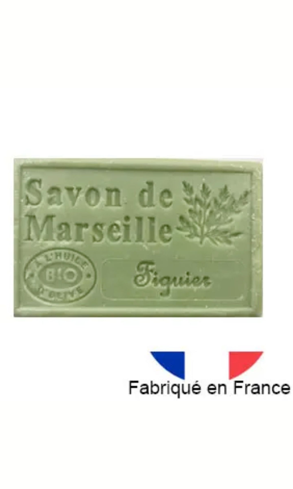 Savon de Marseille à l'huile d'olive bio parfum figuier - Pampa 1975