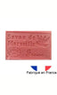 Marseille soap with organic olive oil strawberry scent - Pampa 1975