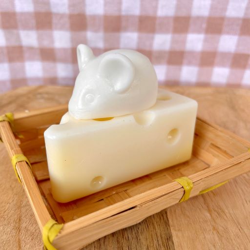 SAVON GRUYERE ET SOURIS FLEUR D’ORANGER - Savonnerie de Bormes