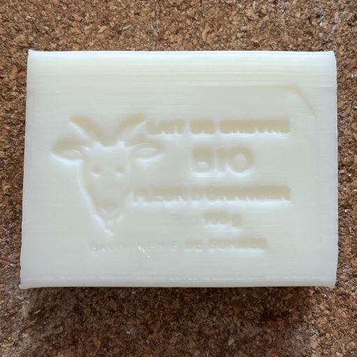 Savon au lait de chèvre bio 100 g - Savonnerie de Bormes