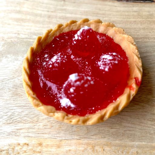 Tartelette savon 80 g Fraise - Savonnerie de bormes