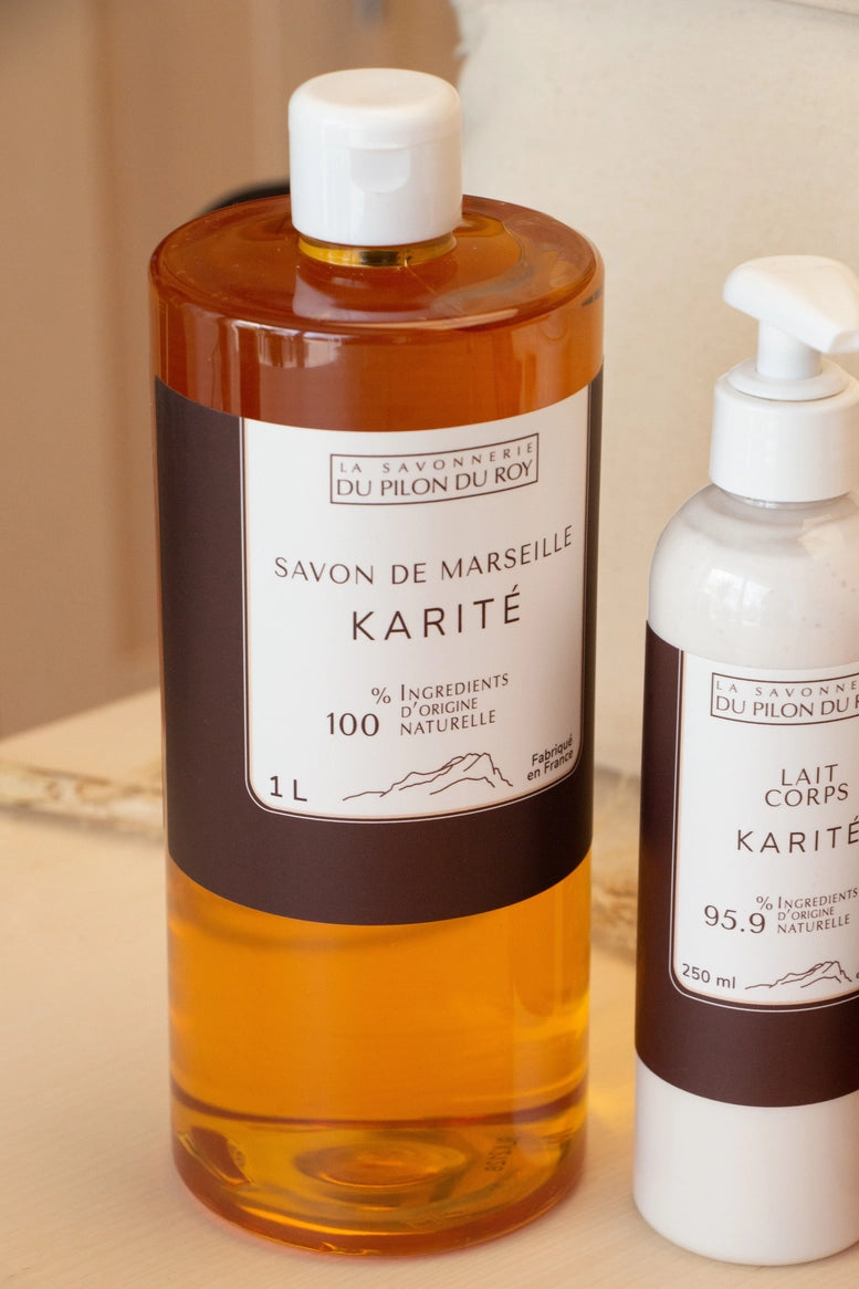 Savon liquide de Marseille à l'huile d'argan bio 500ml - Savonnerie Du Pilon Du Roy