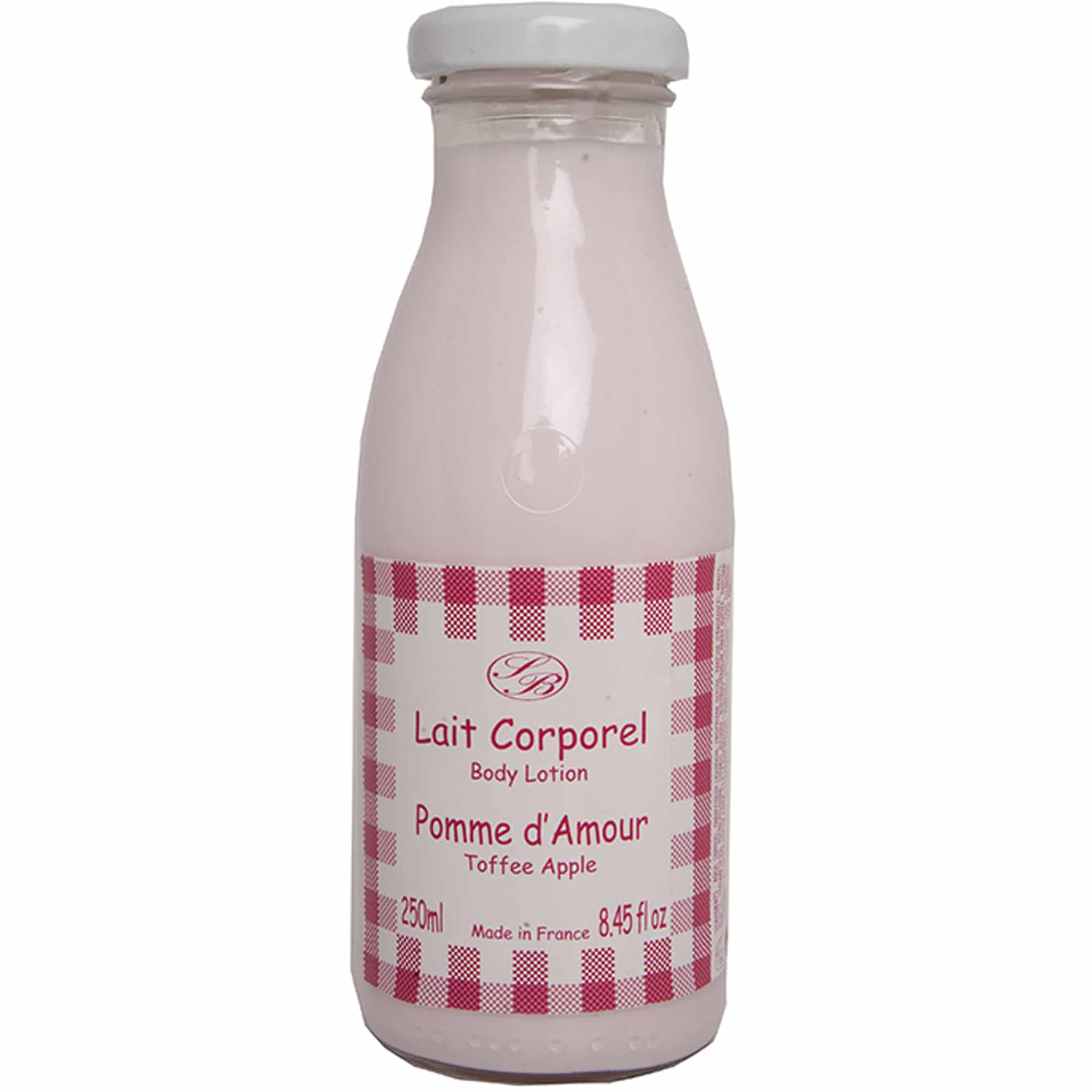 Body milk bottle of milk 250 ml Love apple - Savonnerie de Bornes