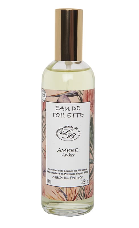Eau de toilette - Ambre - 100 ml - Savonnerie de Bormes