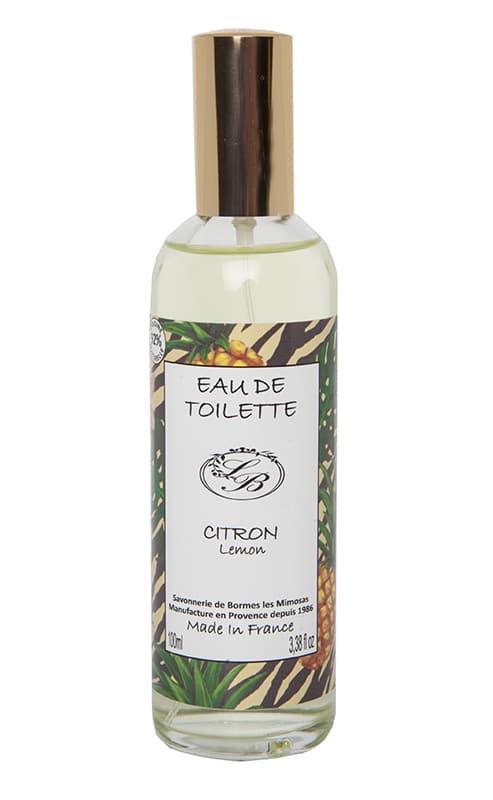 Eau de toilette - Citron - 100 ml - Savonnerie de Bormes