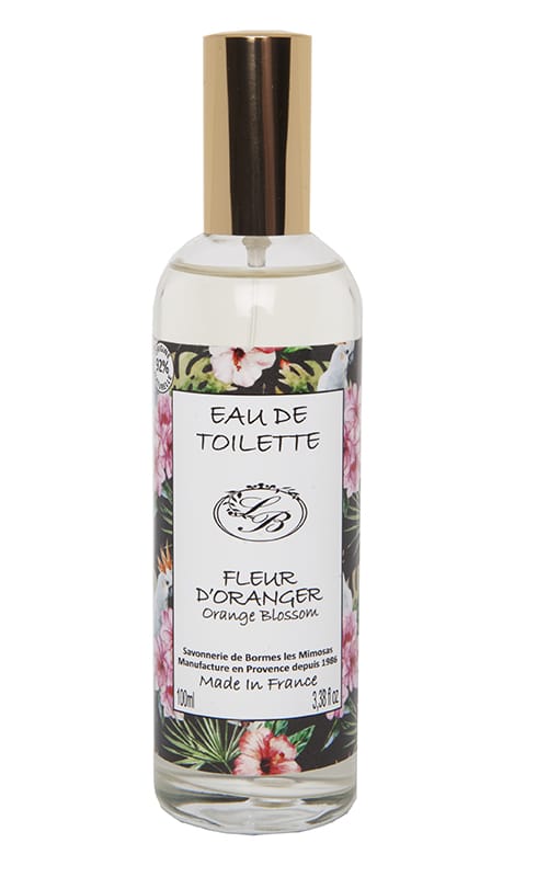 Eau de toilette - Fleur d'Oranger - 100 ml - Savonnerie de Bormes