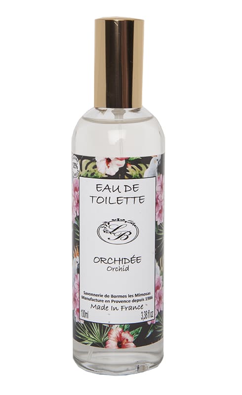 Eau de toilette - Orchidée - 100 ml - Savonnerie de Bormes
