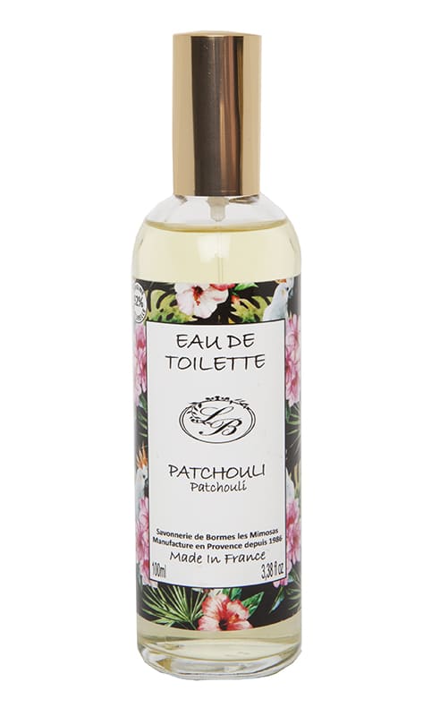 Eau de toilette - Patchouli - 100 ml - Savonnerie de Bormes