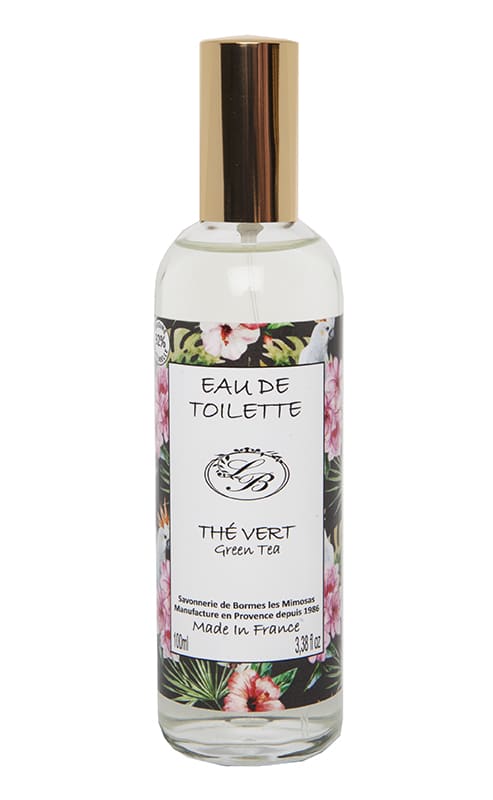 Eau de toilette - Thé Vert - 100 ml - Savonnerie de Bormes