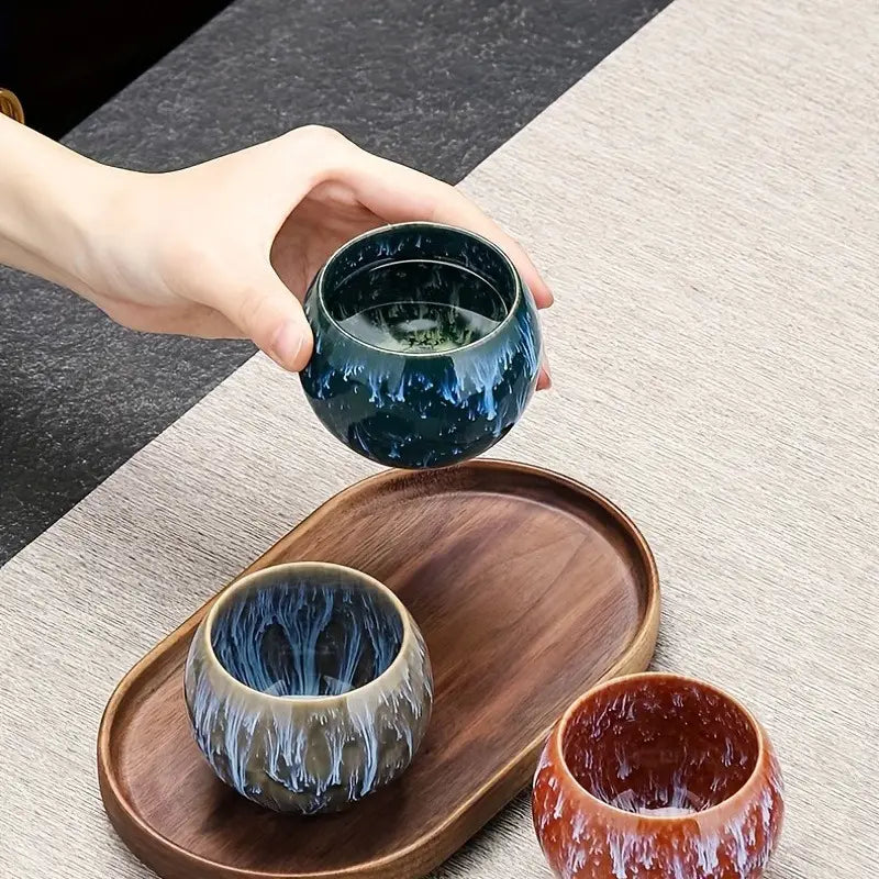 Boîte Cadeau – 5 Tasses à Thé Chinoises Traditionnelles