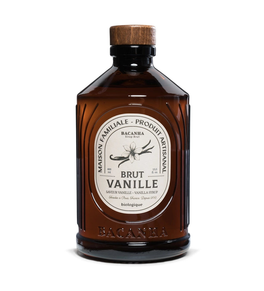 Organic Raw Vanilla Syrup – 400 ml