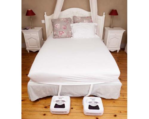 2 Surmatelas Climatisés, rafraichissants et chauffants pour 2 personnes – Climsom