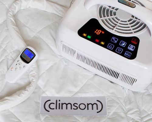 2 Surmatelas Climatisés, rafraichissants et chauffants pour 2 personnes – Climsom