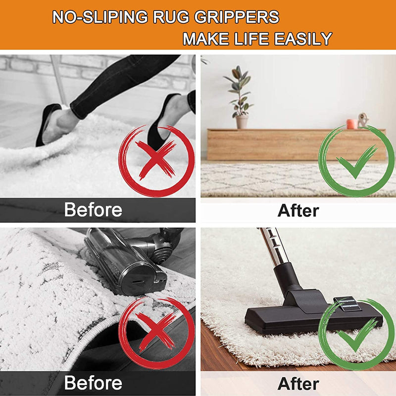 Anti-slip strip for carpet or doormat
