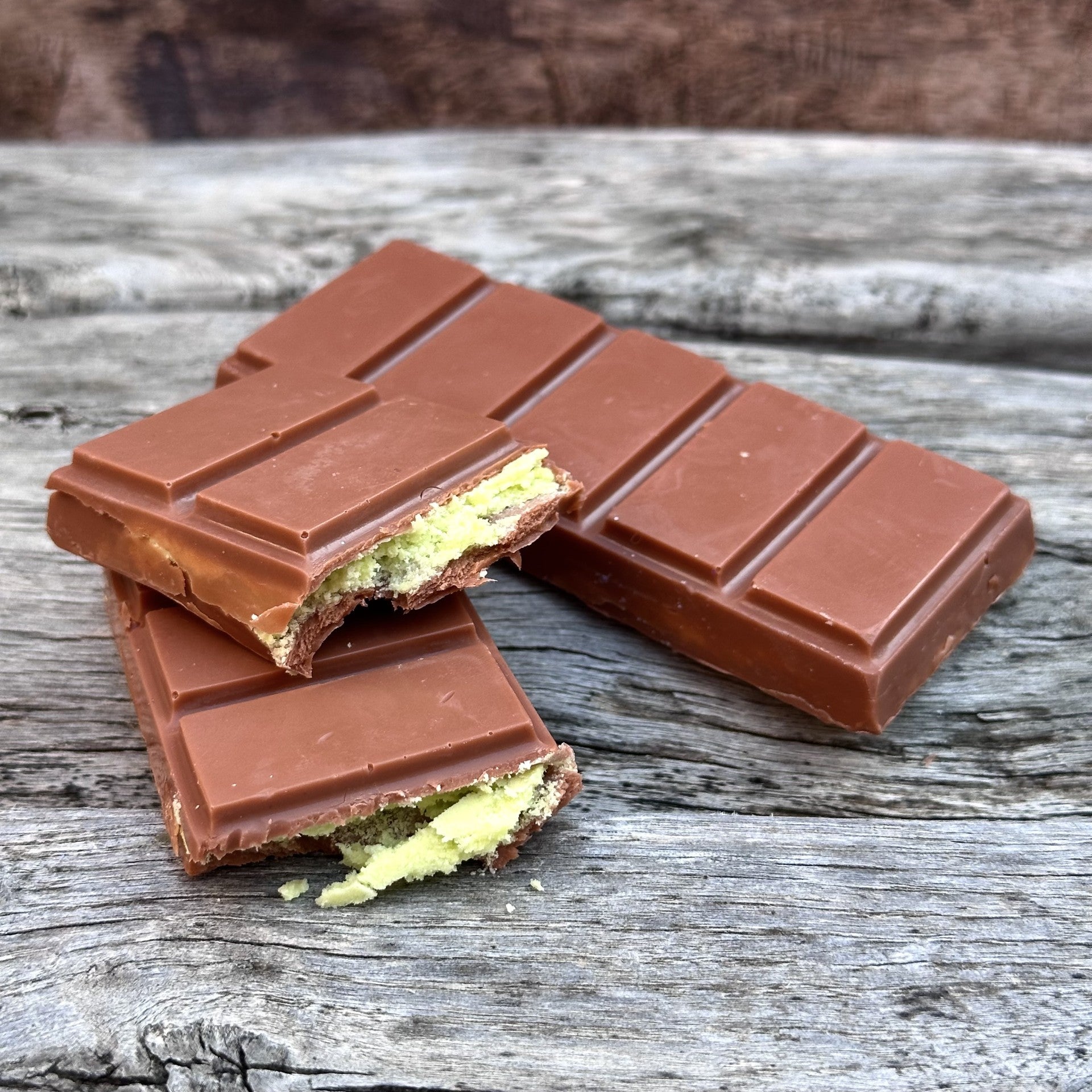 Tablette savon CHOCOLAT-PISTACHE - Savonnerie de bormes