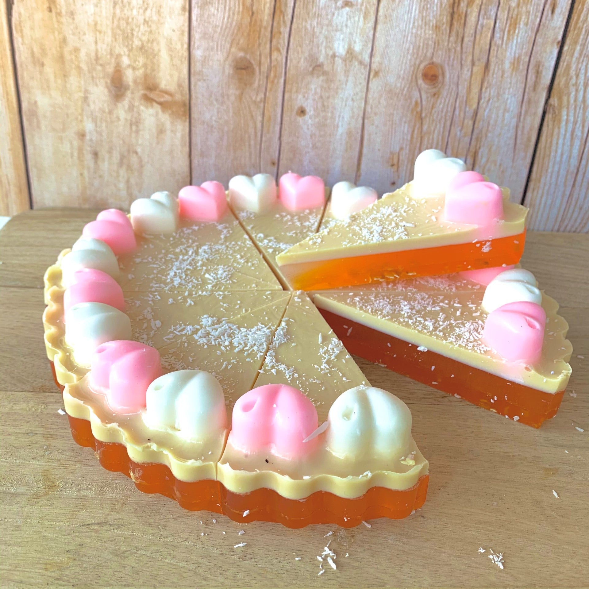 Tarte Part de 100 g Crème de coco - Savonnerie de Bormes