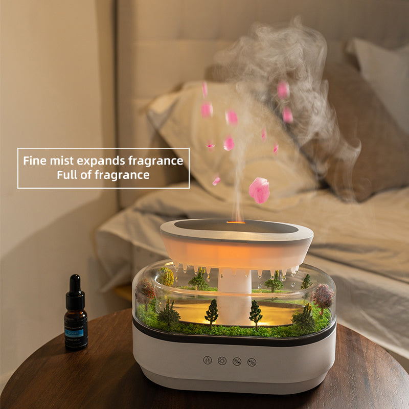 Diffuseur Raindrop™ – Humidificateur d’Ambiance Méditatif