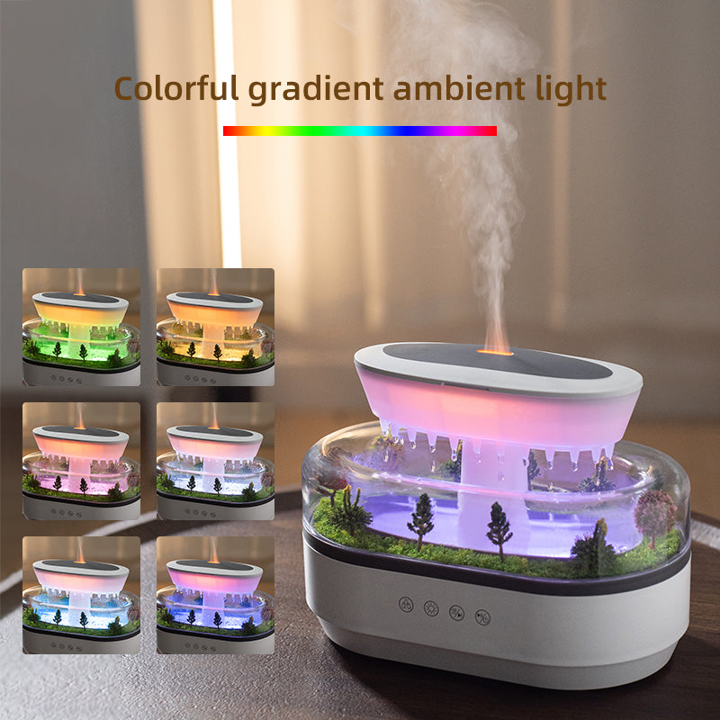 Diffuseur Raindrop™ – Humidificateur d’Ambiance Méditatif