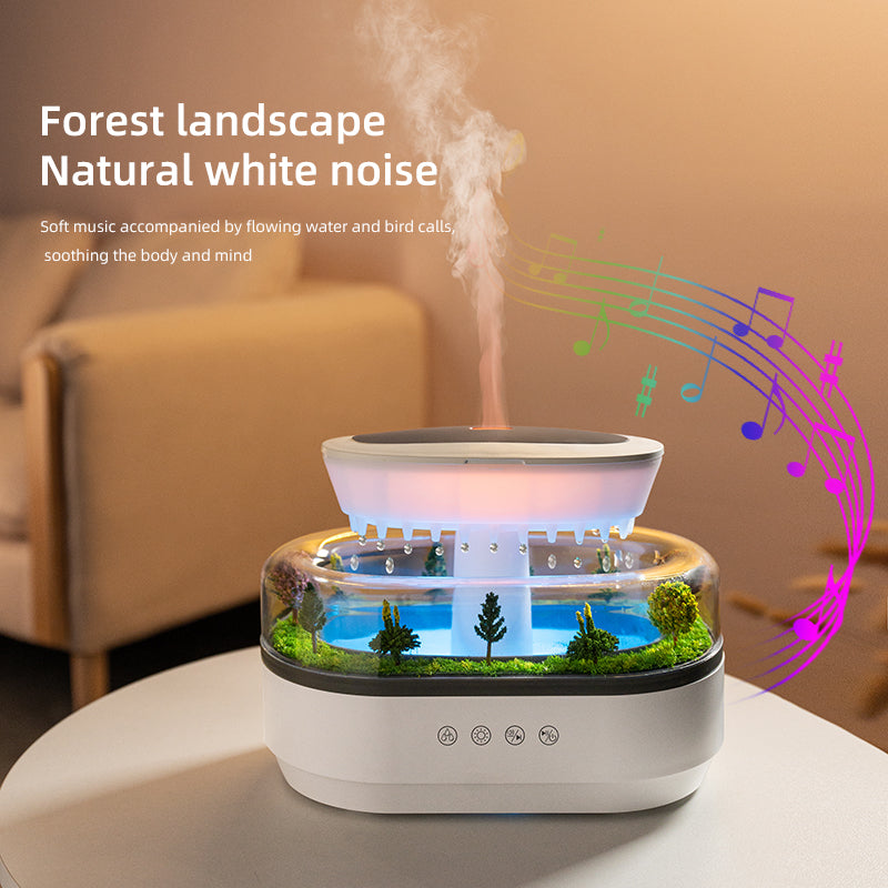 Diffuseur Raindrop™ – Humidificateur d’Ambiance Méditatif