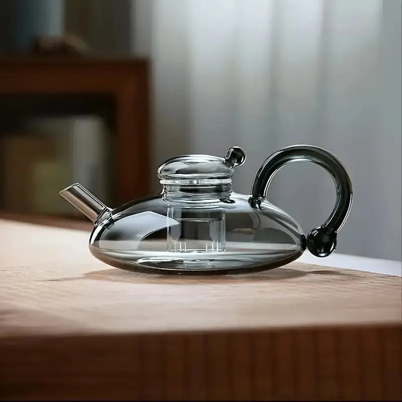 Théière en Verre Borosilicate avec Infuseur