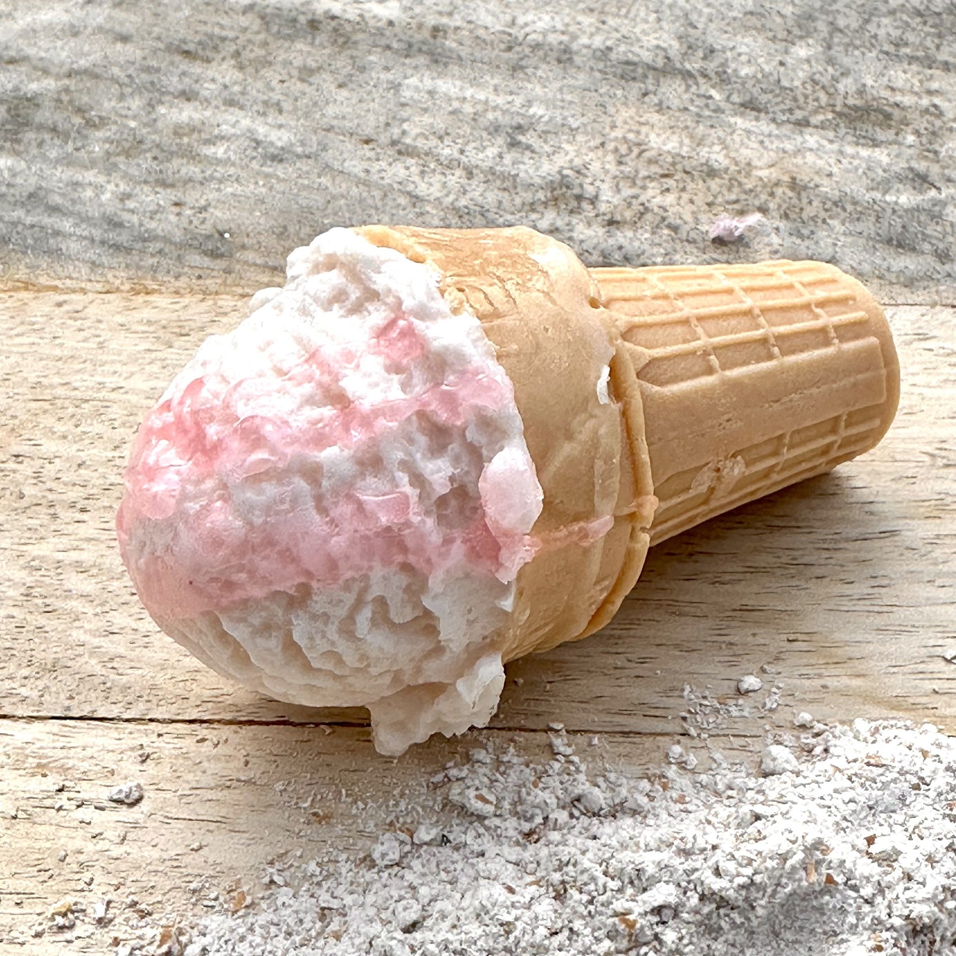 Savon glace 130 g Vanille fraise - Savonnerie de Bormes