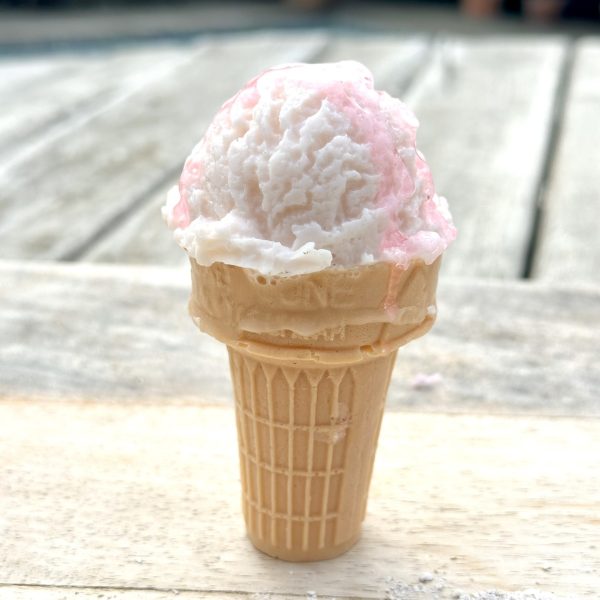 Savon glace 130 g Vanille fraise - Savonnerie de Bormes