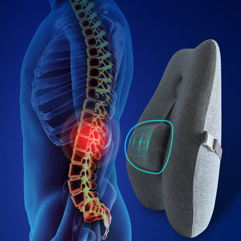 Memory Foam Lumbar Support Pillow