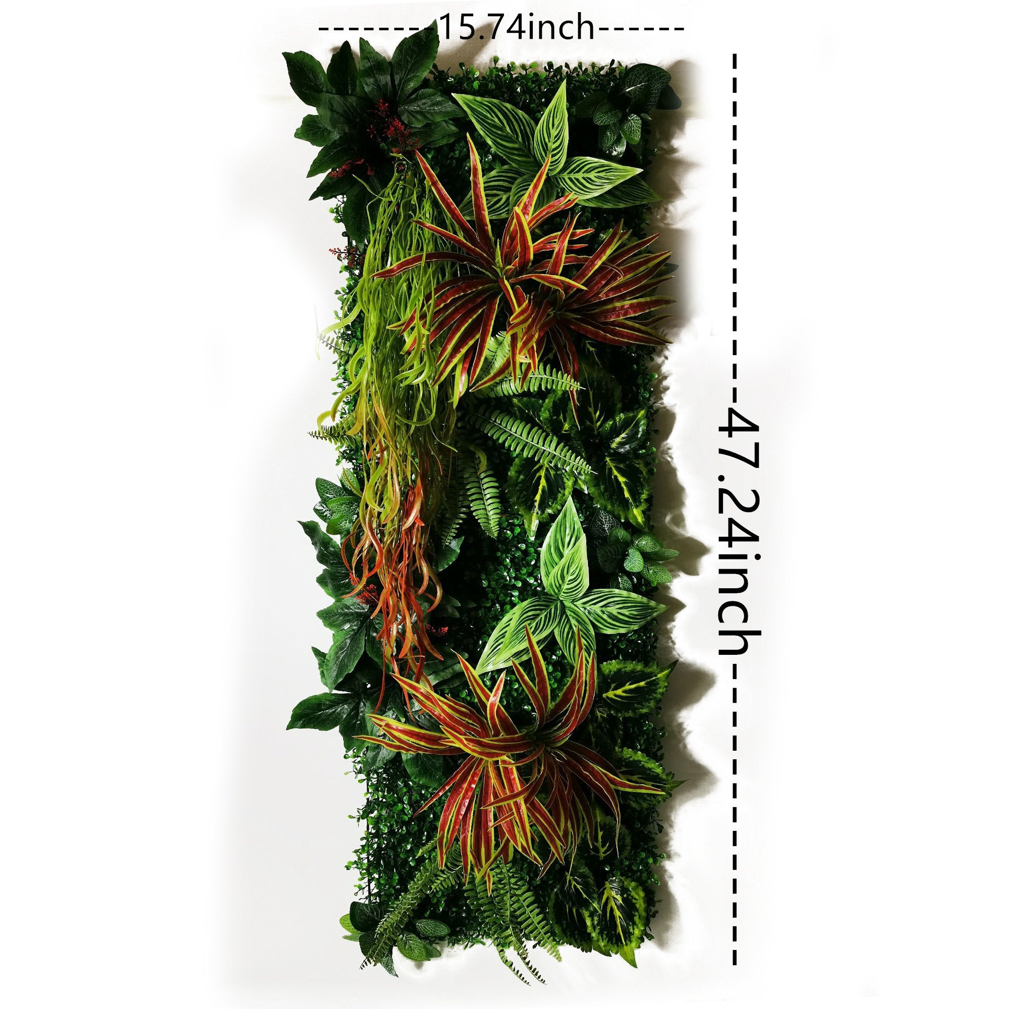 Planche Murale de Pelouse Artificielle - Créez un Espace Verdoyant et Élégant