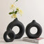 Set of 2 Decorative Vases - Love