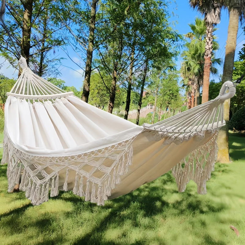 Hamac de Camping & Chaise Pivotante en Toile