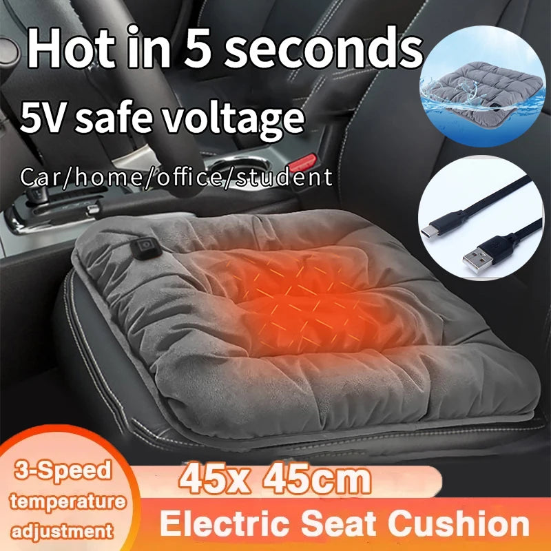 Dreamburgh USB Electric Heating Pad – Instant Comfort and Well-being