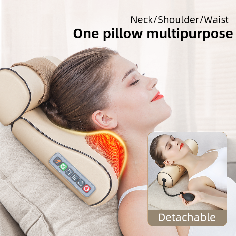 Oreiller de massage pour la nuque