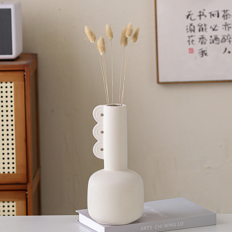 Vase en Céramique Luxe Rétro – Élégance et Raffinement pour Votre Intérieur