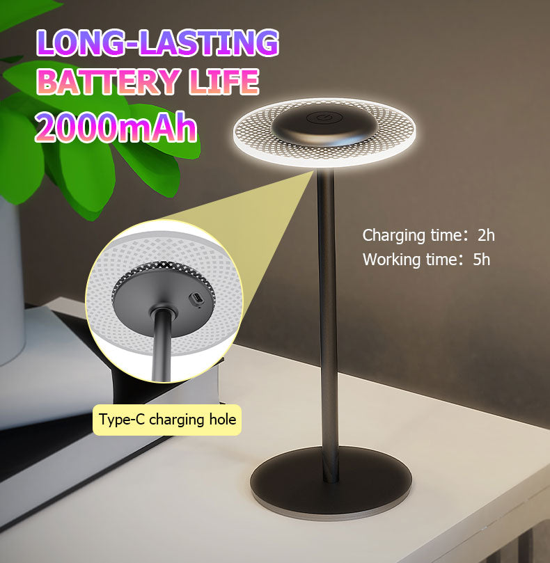 Lot de 2 Lampes de Table LED Multicolores